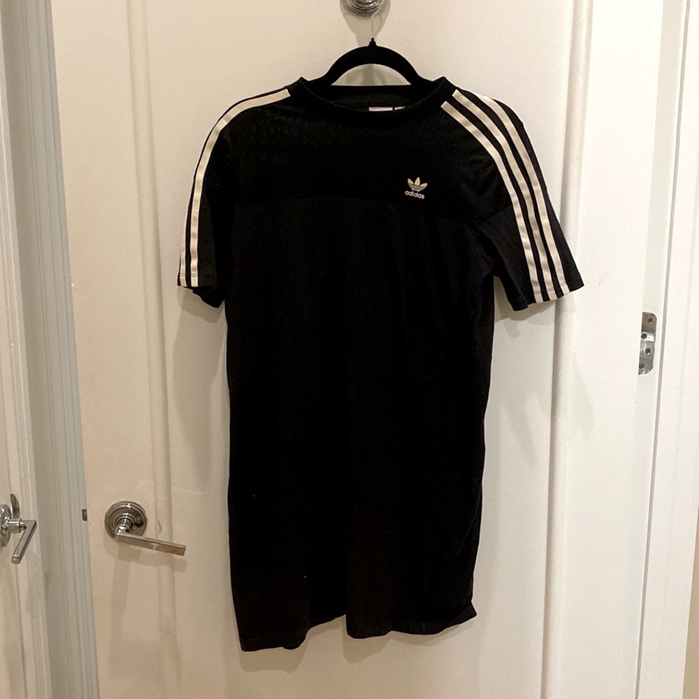 Adidas Black Mesh T-shirt Dress